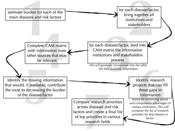 Figure 10: The Seven Steps of the Combined Approach Matrix